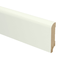 MDF Koloniale plint 70x15 wit voorgelakt RAL 9010