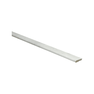 Afwerklijst met plakstrip beton licht
