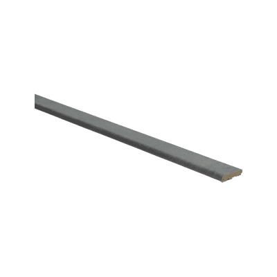 Afwerklijst met plakstrip leem donker