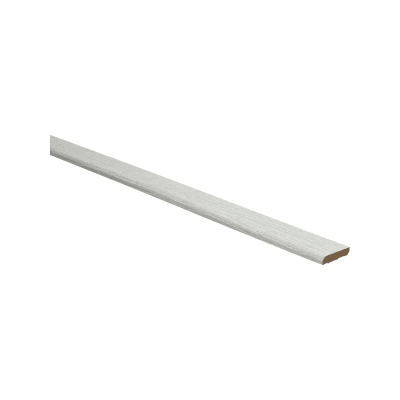 Afwerklijst met plakstrip eiken beige wit