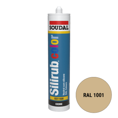 Soudal Siliconenkit RAL 1001 beige 300 ml