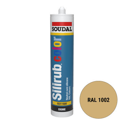 Soudal Siliconenkit RAL 1002 zandgeel 300 ml