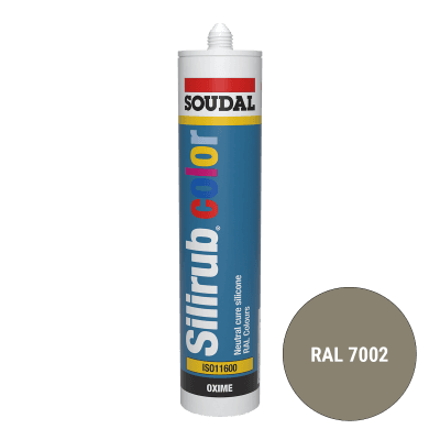 Soudal Siliconenkit RAL 7002 olijfgrijs 300 ml