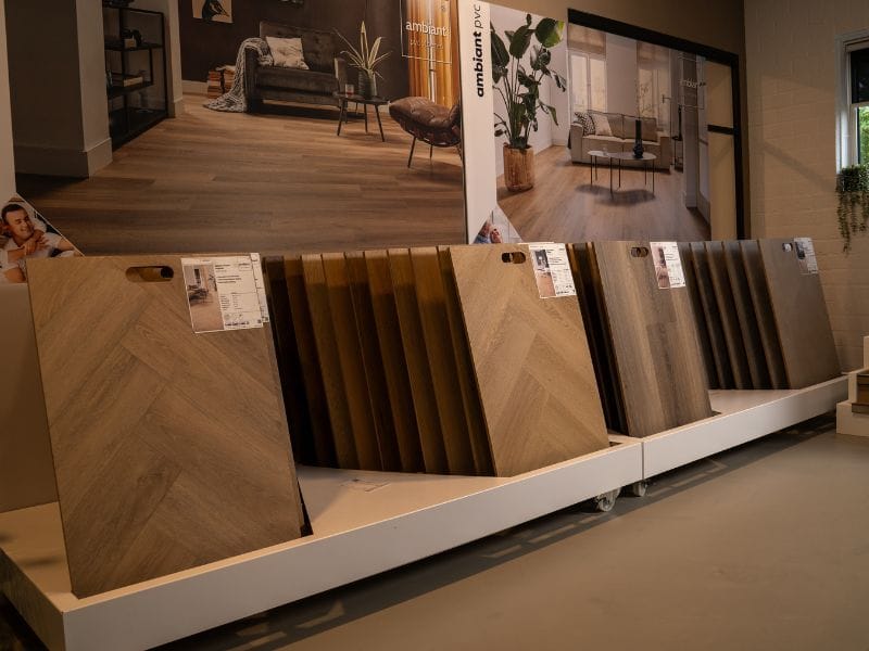 Kom langs in de showroom Floory