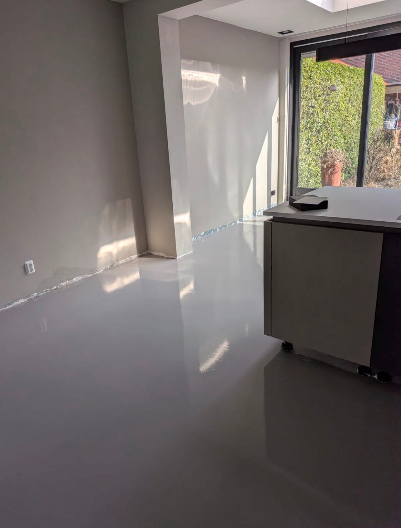 Geëgaliseerde vloer