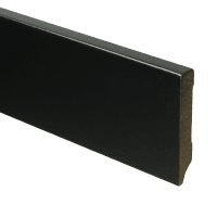 MDF Moderne plint 70x12 voorgelakt RAL 9005