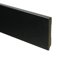 MDF Moderne plint 90x12 voorgelakt RAL 9005