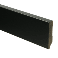 MDF Moderne plint 70x15 voorgelakt RAL 9005