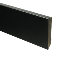 MDF Moderne plint 90x15 voorgelakt RAL 9005
