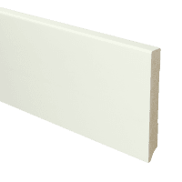 MDF Moderne plint 120x15 voorgelakt RAL 9016