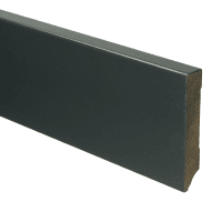 MDF Moderne plint 90x15 voorgelakt RAL 7016