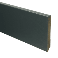 MDF Moderne plint 120x15 voorgelakt RAL 7016